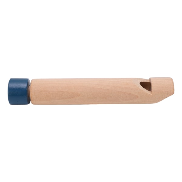 Tre Slide Push Pull Voice Change Fløyte Pedagogisk instrument leke for barn Blått håndtak