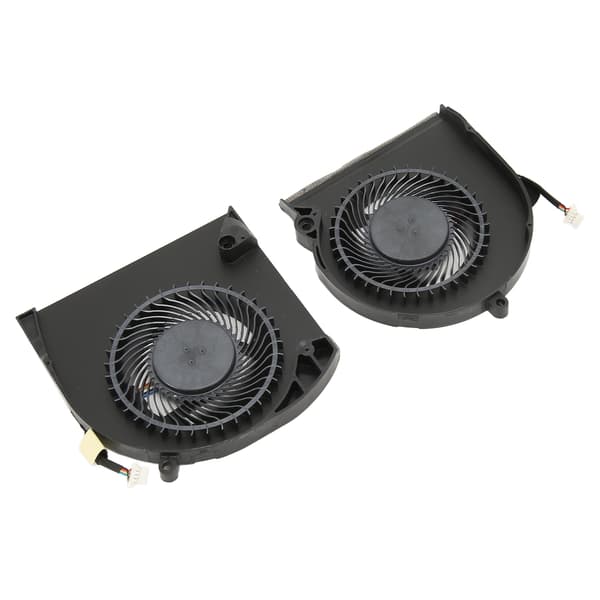 Erstatning for bærbar CPU GPU kjølevifte for Dell Alienware 15 R3 15 R4 P69F 4-pinners strømkontakt Reduser belastningen CPU GPU-vifte
