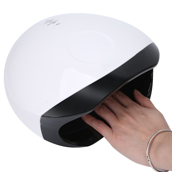 56W Hurtigtørrende UV LED Neglelampe Gel Polish Tørrer med 4 Timere til Hjemmesalon 100-240VUS Stik