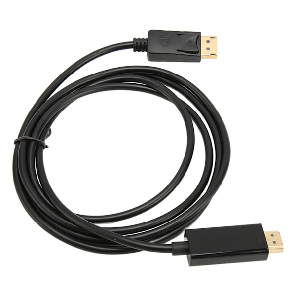 DP til High Definition Multimedia Interface-kabeladapter 4K-opløsning bærbar videoforbindelseslinje til kontor