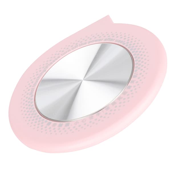 55℃ Multifunktionel USB Kop Krus Isolationsmåtte Skrivebordsisoleringspude Coaster (Pink)