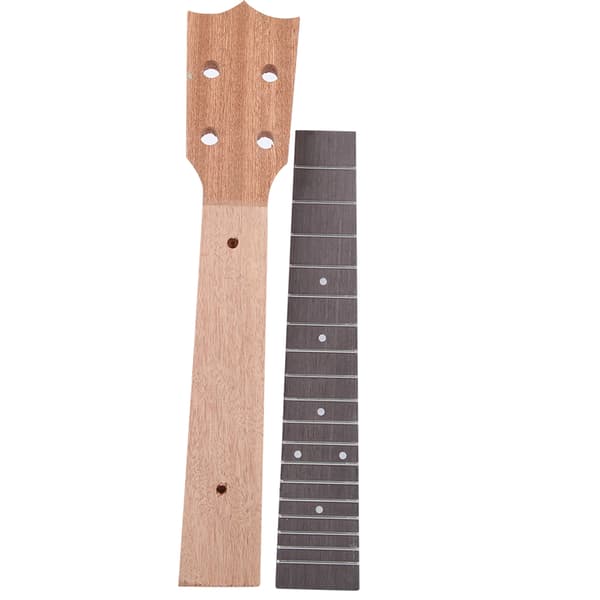 Ukulele hals Okoume træ gribebræt musikinstrument tilbehør (23po)