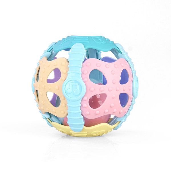 Baby Toy Infant Baby Grabber Ball för spädbarn Baby Grasping Ball Sensorisk leksak Mjuk gummiball