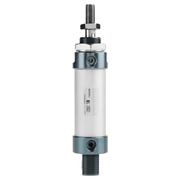 25 mm boring 25 mm slaglængde enkeltstang mini pneumatisk luftcylinder dobbeltvirkende