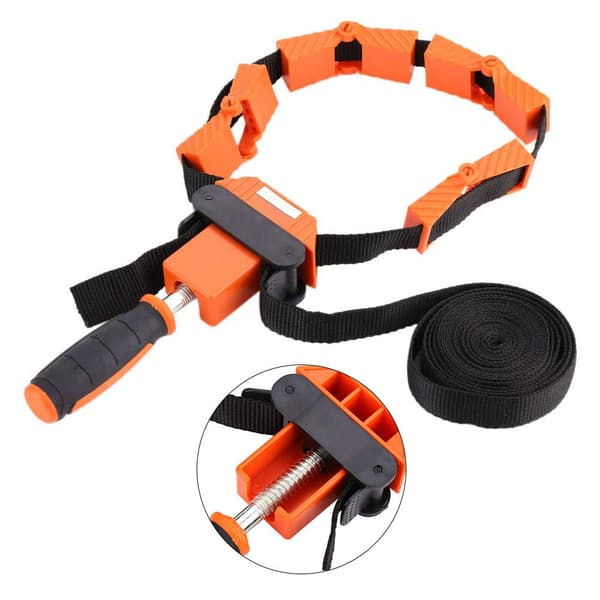 Nylon MultiFunction Bindebelte Klemme Ramme Trebearbeidingsverktøy Polygoner Vinkelklips
