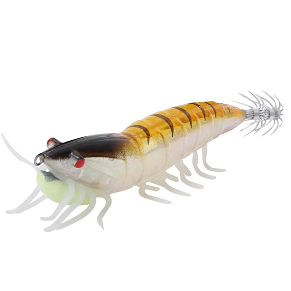 3,5 g lysande bläckfisk Jigs konstgjorda räkor fiskedrag med 2-lagers krokar Fiskredskap Tillbehör001#