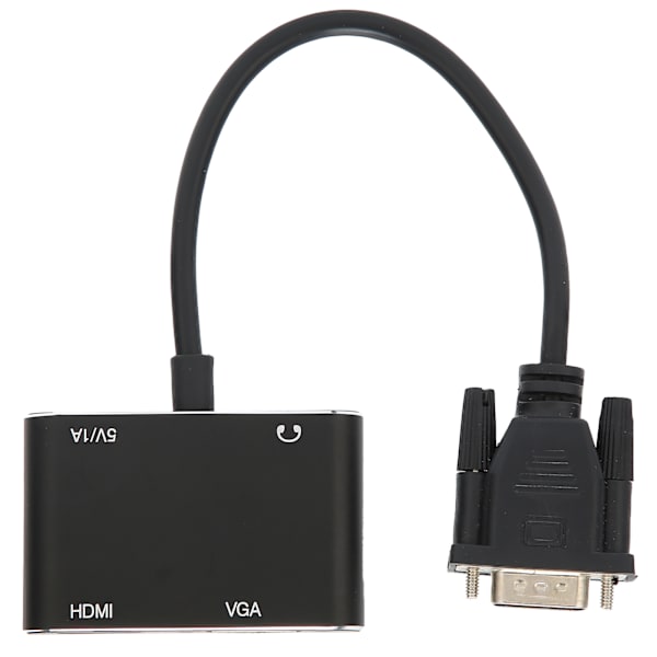 VGA han til High Definition Multimedia Interface hun VGA hun adapter med lydkabel