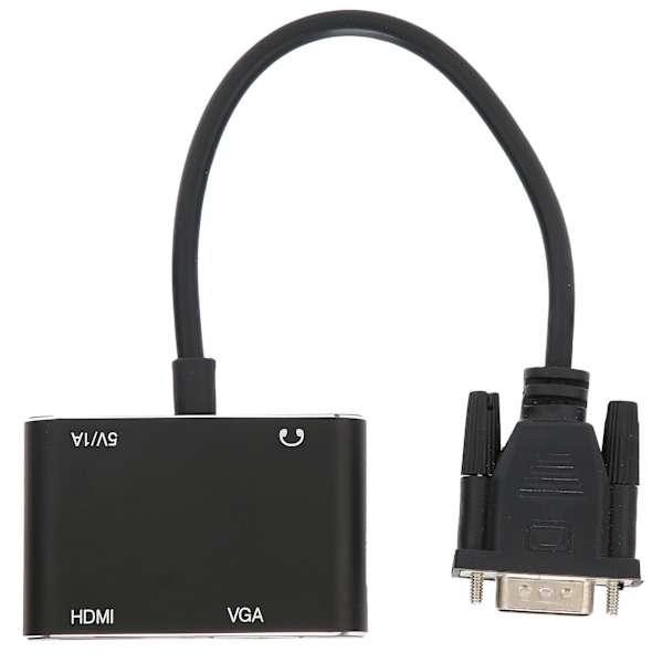 VGA hann til High Definition Multimedia Interface hunn VGA hunn adapter med lydkabel