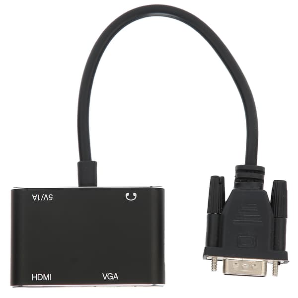VGA-uros High Definition Multimedia Interface -naaras VGA-naarasadapteri äänikaapelilla
