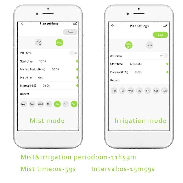 WiFi Vandtimer Smart Sprinkler Timer Slangetimer WiFi APP EU Stik