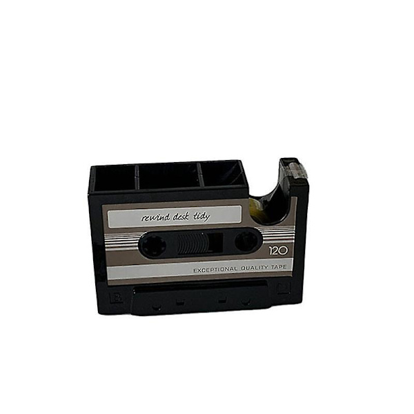 Luovasti Liima-Teippi Kynänpidike Retro Kasetti Nauhan Jakaja Harjan Potti Tyylikäs Kynä Pöytä Järjestäjä Toimisto Tarvikkeet