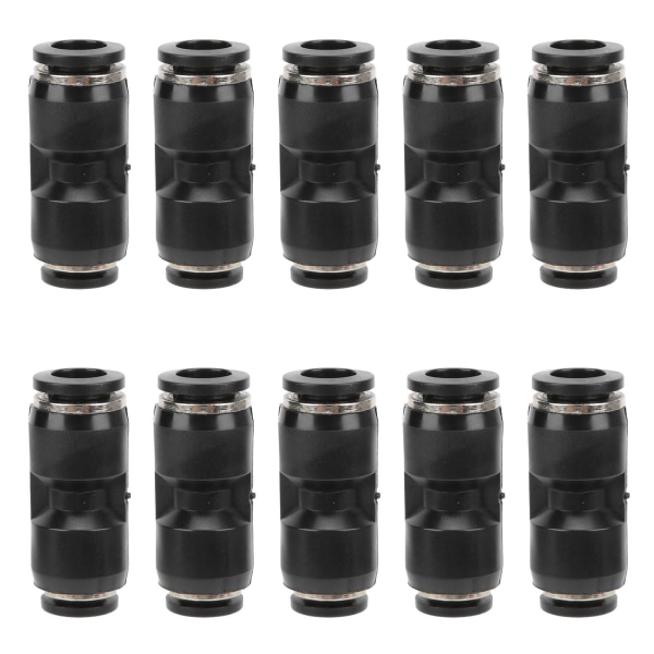 10Pcs Pneumatic Reducer Connector 360° Rotary Tube Fitting for Mechanical ProcessingPU8-8