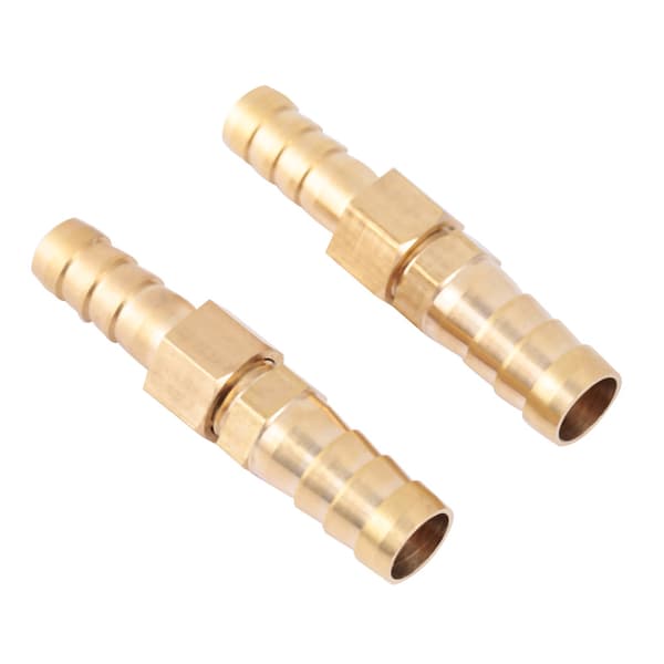 Messing Fittings Slange Studs Reducer Reducerende Prop Konnektor (8mm-10mm 2 stk)