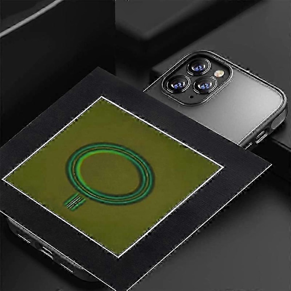 4 x 4 tums magnetfältsvisningsfilm, magnetfältsvisare, magnetflödesdisplay, magnetmönster De