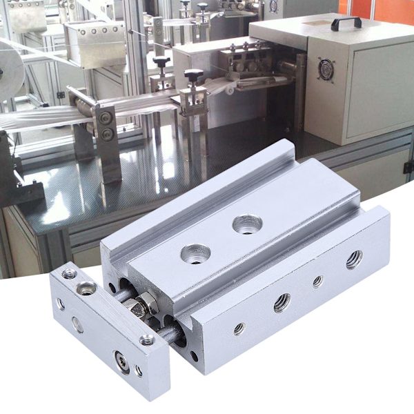 Luftcylinder dubbelaxel dubbelstång Pneumatisk komponent med hög precision CXSM6 x 10