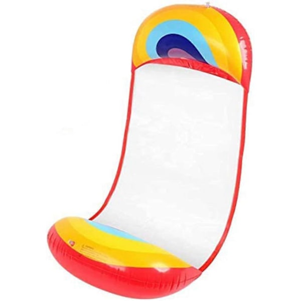 Pool Float Hammock 2-pack, uppblåsbar vattenhängmatta poolbädd