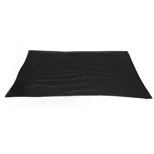 Rhinestones Tyg 45x150cm Svart Glänsande Utsökt Metall Paljetter Mesh Tyg Flexibelt aluminiumplåt