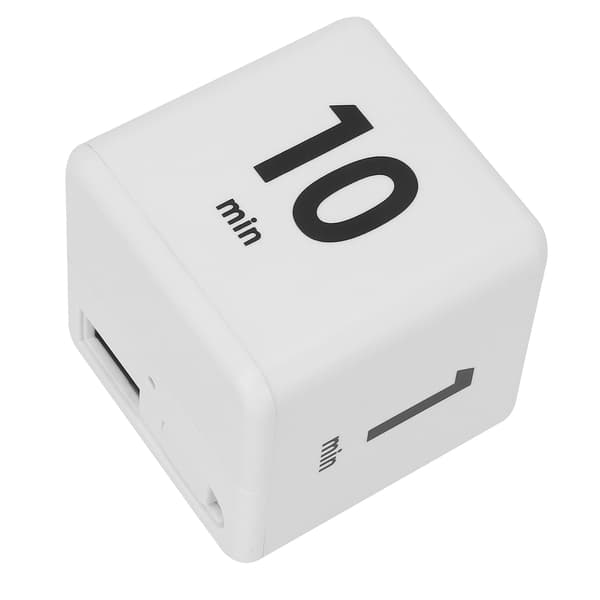 Professionel skønhedssalon flip-timer tidsstyringsterning-timer til studerendes læring 1-3-5-10 minutter
