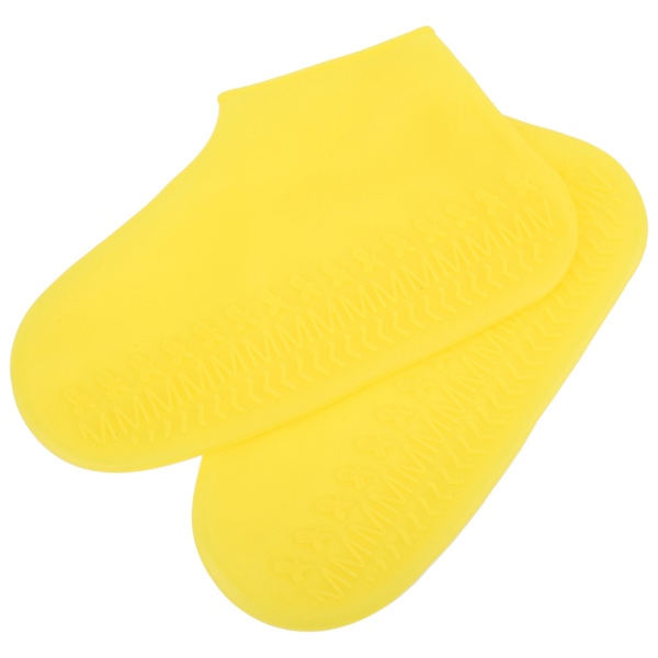 Vedenpitävät suojakengät, saappaan suojus, unisex, liukumattomat, sateenpitävät kengänsuojat, silikonikotelot (M )