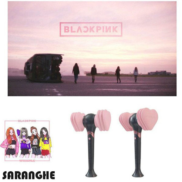 BLACKPINK Kpop Led Lamp Stick Konsertlampe Hiphop Lightstick Fluorescerende Stick for Fans