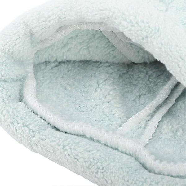 Sauna Hætte Koral Fleece Meget Absorberende Mænd Kvinder Tørrehår Brusehætte Hat