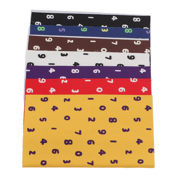 7 st Quiltingtyg 25x20cm DIY Handgjord Hantverk Vattentät Andningsbar Sömnad Quilting Tillbehör