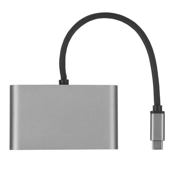 5-in-1 Type-C-monitoimitelakointiasema HDMI+DP+VGA+USB+PD-liitäntä HUB-sovitin