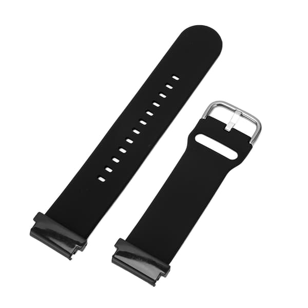 Udskiftningsarmbånd 20 mm Vandtæt Blød Quick Release Silikone Urrem til Garmin Fenix 7S Sort