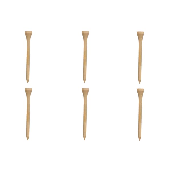 50 stk Golf Tees Professionelle Stærke Udskiftnings Træ Golf Tees til Golf Tilbehør 70mm/2.76in