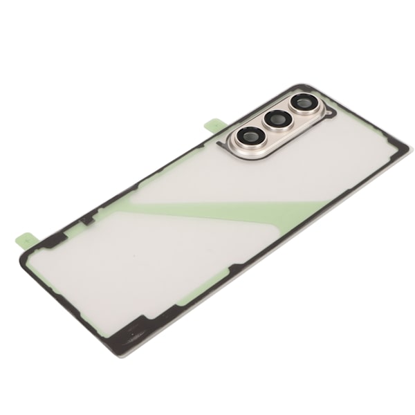 Galaxy Z Fold 5 5G F946:n läpinäkyvä takalasin vaihto, puhelimen takapaneelin kotelo kameran linssille, puhelimen jalusta, korjaustyökalusarja, hopea