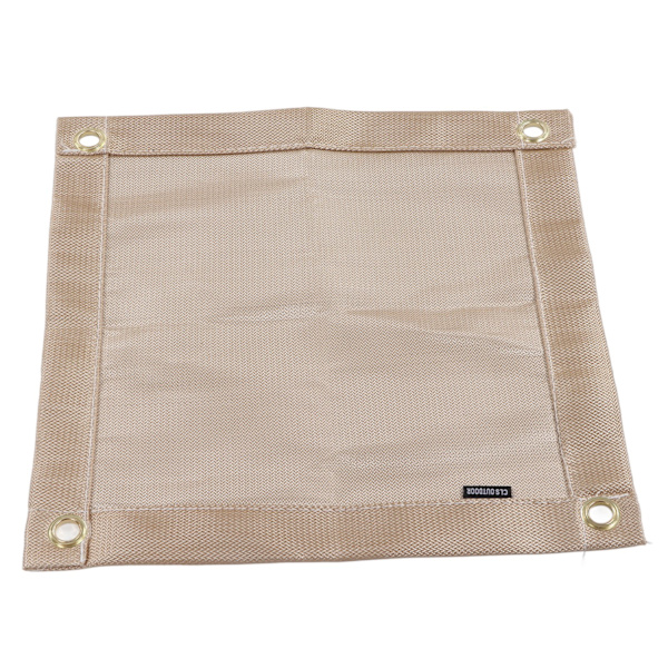 Eldfast matta av glasfiber, hög temperaturbeständig eldstad matta utomhustillbehör för grill camping picknick Mini 30x30cm/11.81x11.81in