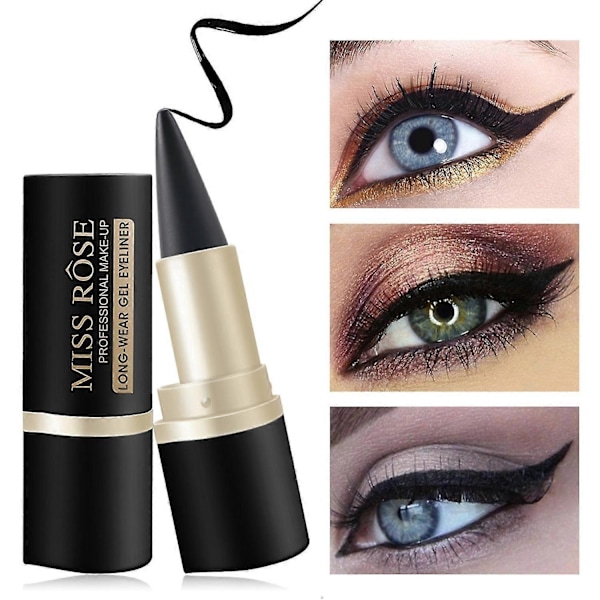 3.6g Matt Eyeliner Vattentät Långvarig Kosmetisk Precisions Eyeliner Gel för Skönhet
