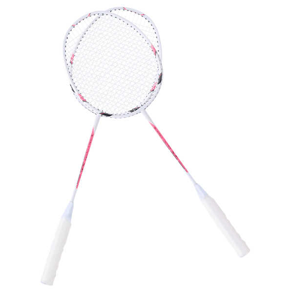 Badminton-maila alumiiniseoksesta valmistettu sulkapallomaila kevyt urheiluväline kantolaukulla