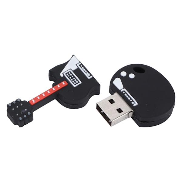 Basgitarr söt USB-minne Bärbar dataöverföring USB-minne Presenttillbehör 16 GB