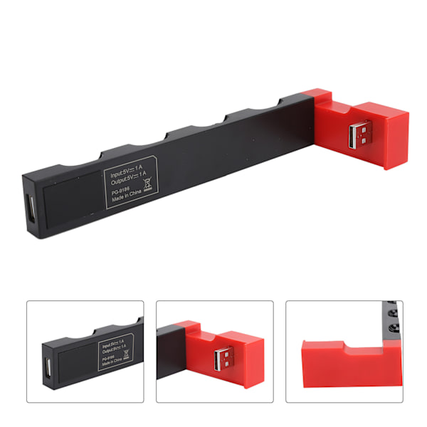 PG-9186 4 in 1 -laturi lataustelakka Joycon-peliohjaimen ohjaimelle
