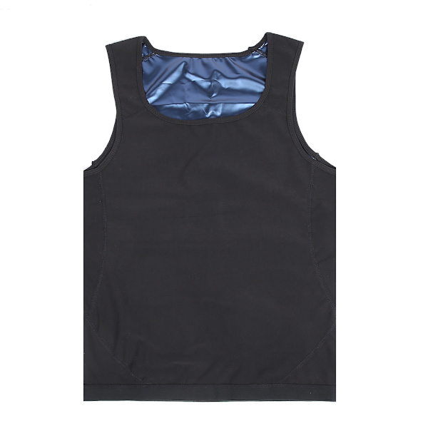 Miesten miesten hikiliivit muotovaatteet Fitness Sauna Treeni Quick Dry Shapewear Liivi L/XL