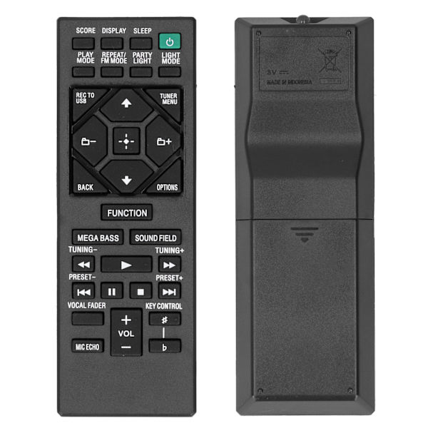 HiFi Home Audio System Fjernkontroll Passer til Sony RMTAM330U RMTAM220U