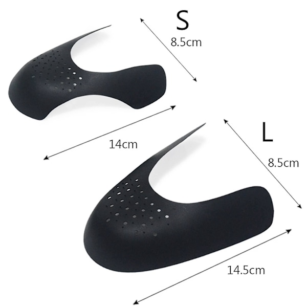 Skokrynkelskydd för sneakers - Set med 3 färger