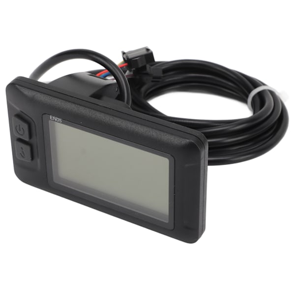Elektrisk cykel LCD-displaymätare ABS 36V 48V Universal kontrollpanel för 22,2 mm styre