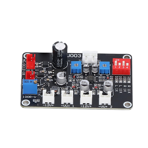 TS VU003 VU-meter driverkort justerbart VU-meter driverpanel baggrundsbelysning drivermodul DB effektforstærker 100mA