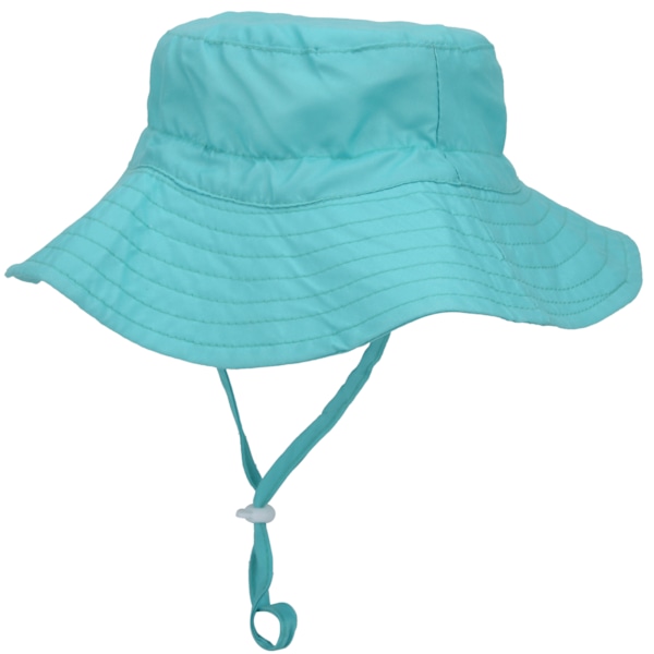 Barn Hink Hat Unisex Baby Boy Girl Utomhus Justerbar Strand Cap Hink HatBlå Grön S