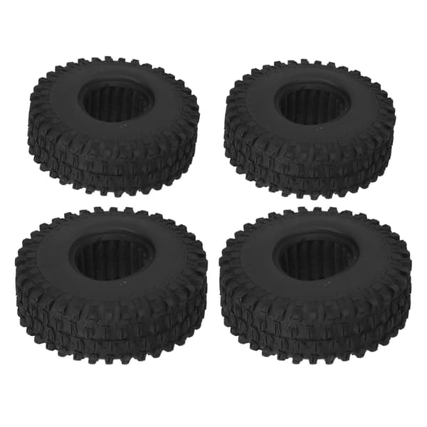 4 st 120 mm fjärrkontroll gummidäck däckbyte för SCX10/TRX4 1/10 RC-bil
