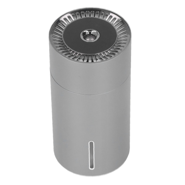 USB Luftfukter 3 Trinn Justerbar Lav Støy Automatisk Mini Bærbar Bil Duftdiffuser 260ML Grå