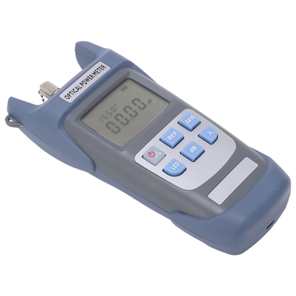 Optisk fiber effektmåler optisk kabeltester ‑50~+26dbm med LED-lys til vedligeholdelse