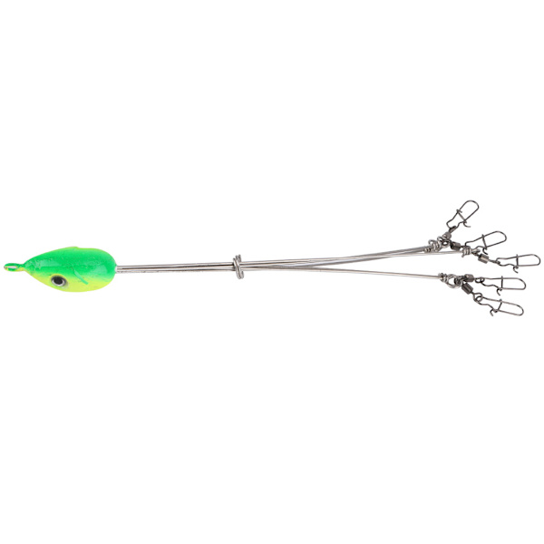 5 Arms Alabama Paraply Jig Head Fiskerigg Agn Fiskelokker med snapswivels(2#)