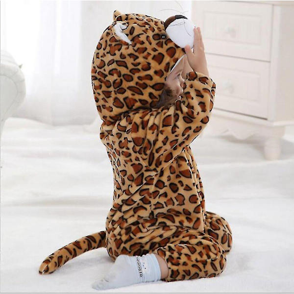 Toddler Dinosaur Onesie -asu lapsille 0-3 kk - söpö huppuinen eläinasu