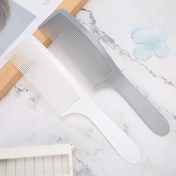 Buet Barber Clipper Comb Salon Barber Hårklipp Styling Flat Top Comb for Menn