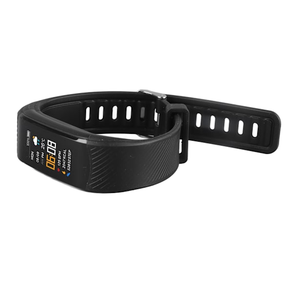Smart Armbånd Høy Nøyaktighet Sensor IP67 Vanntett USB Lading Multifunksjon Sportsklokke Monitor for Hjertefrekvensovervåking