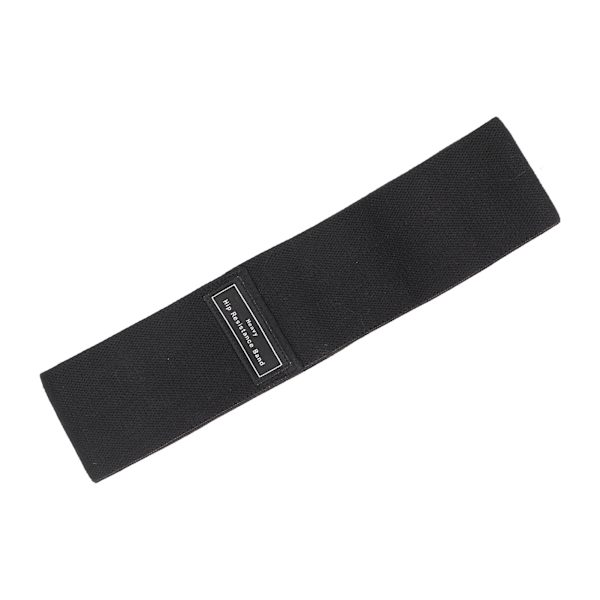 Träningsmotståndsband Halkfri Fitness Elastisk Stretching Träningsband Dragrem Bälte (svart)