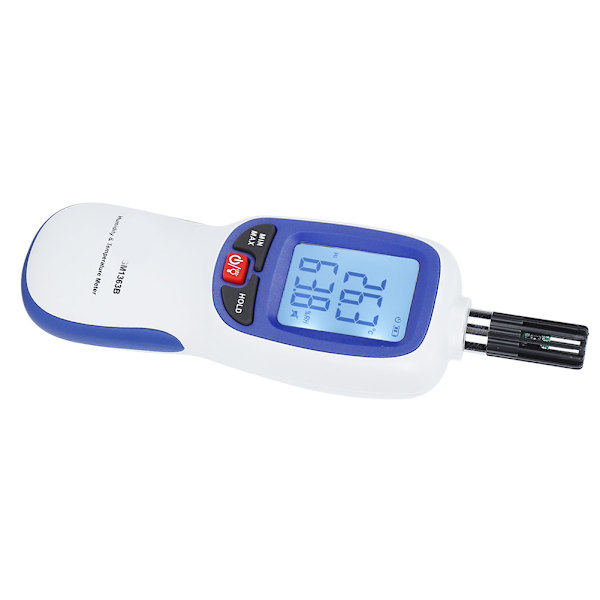 Bærbar digital termohygrometer LCD mini temperatur- og fugtighedsmåler til industri og landbrug